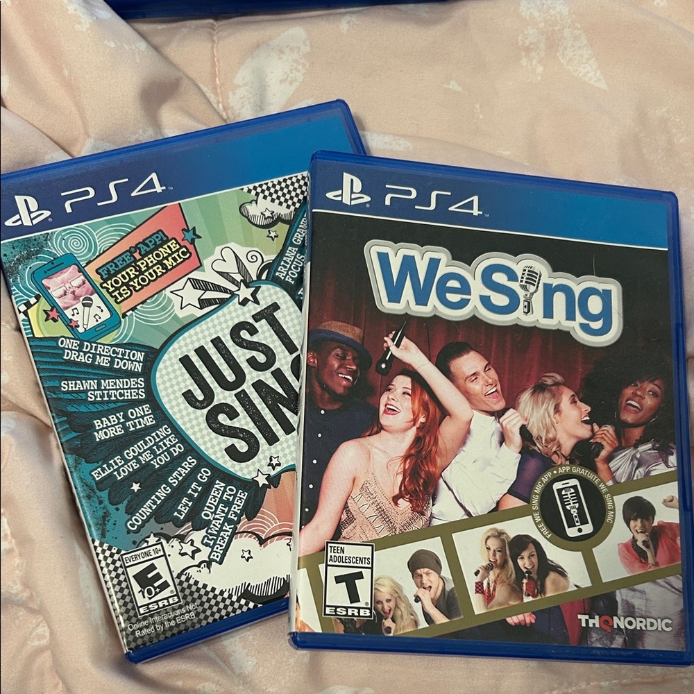 THQ Nordic We Sing and Just Sing Video Game Bundle